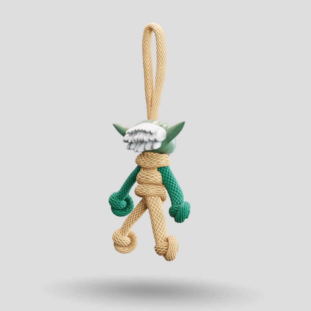 Yoda Paracord Buddy Keychain