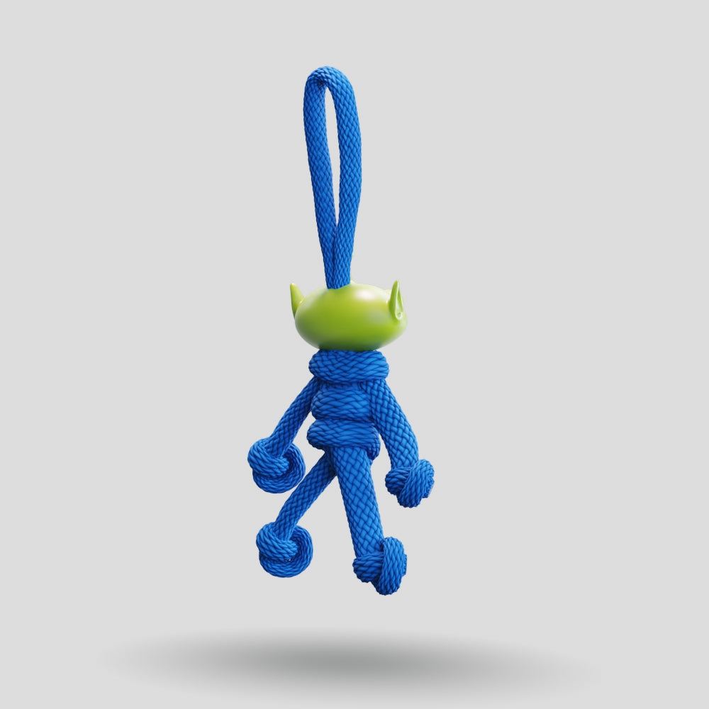 Toy Story Alien Paracord Buddy Keychain