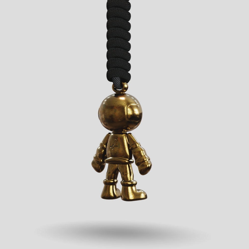 Spaceman Metalseries Paracord Buddy Keychain