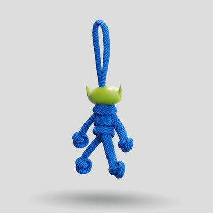 Toy Story Alien Paracord Buddy Keychain