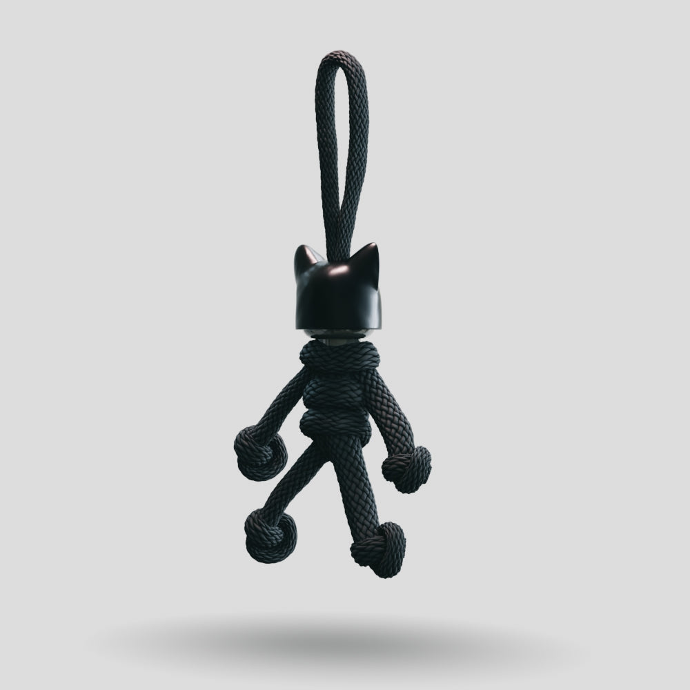 Catwoman Paracord Buddy Keychain
