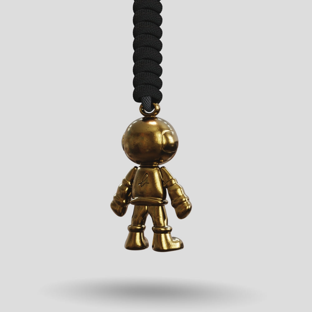 Spaceman Metalseries Paracord Buddy Keychain