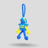 Thumbnail for LA RAMS Paracord Buddy Keychain