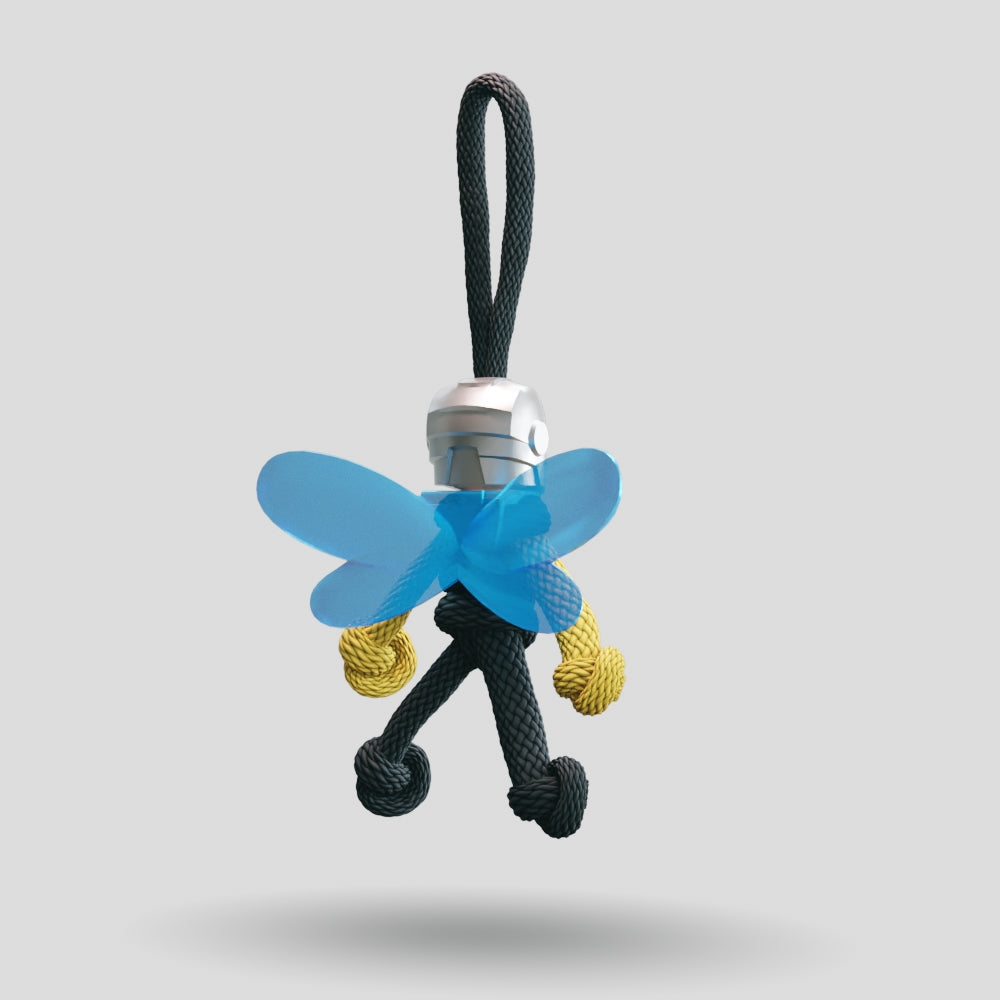 The Wasp Paracord Buddy Keychain