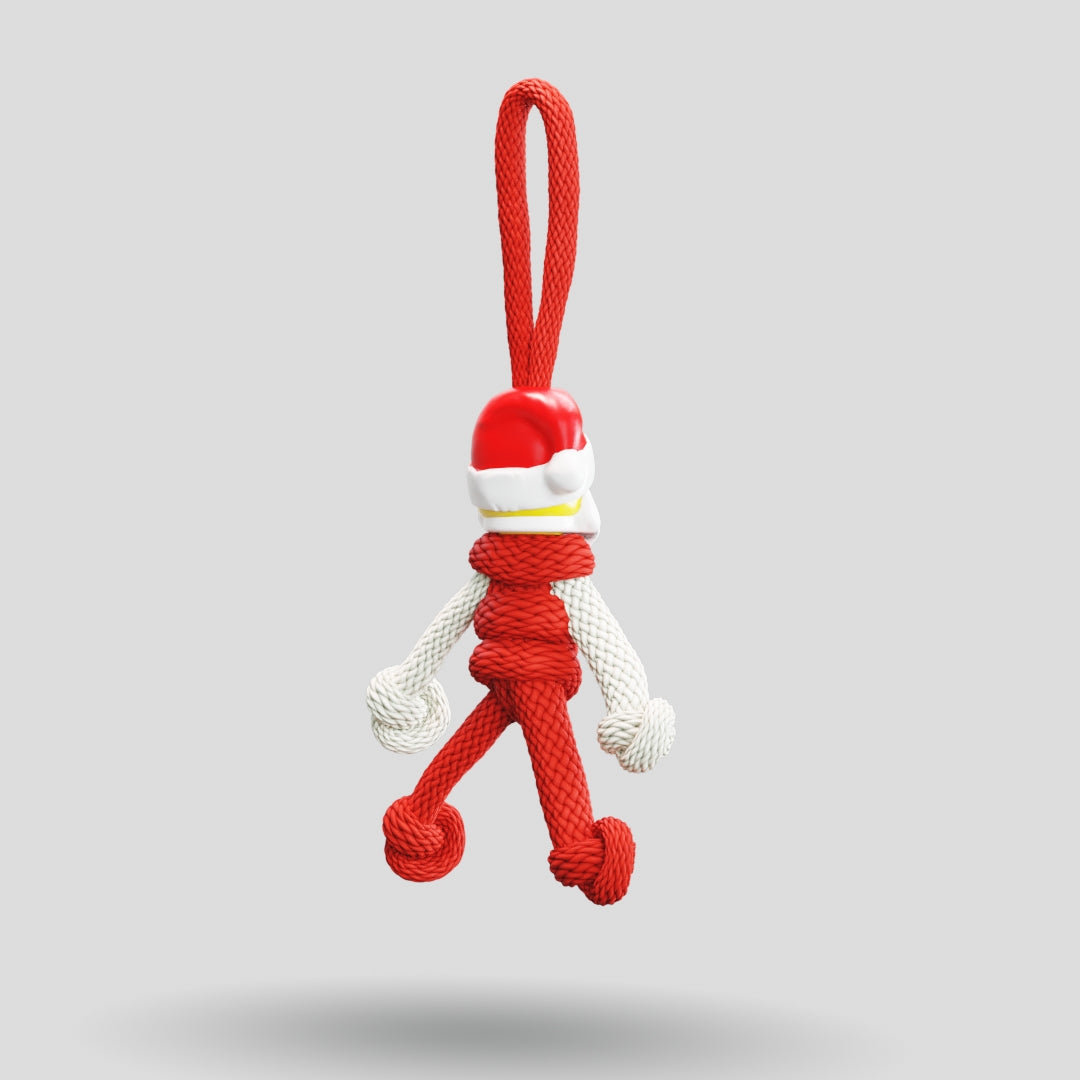 Santa Claus Paracord Buddy Keychain