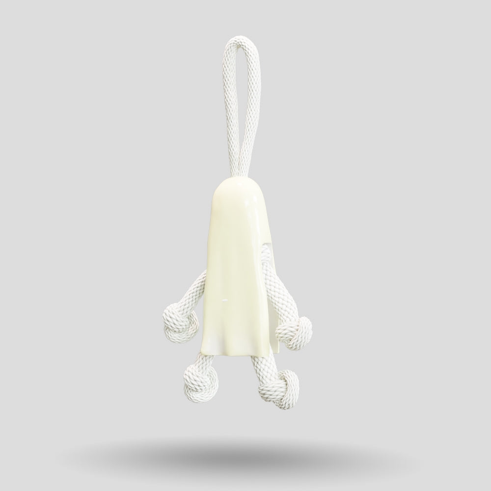 Ghost Paracord Buddy Keychain