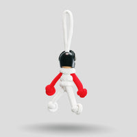 Thumbnail for HAS White & Red Motorsport Paracord Buddy Keychain