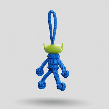Toy Story Alien Paracord Buddy Keychain