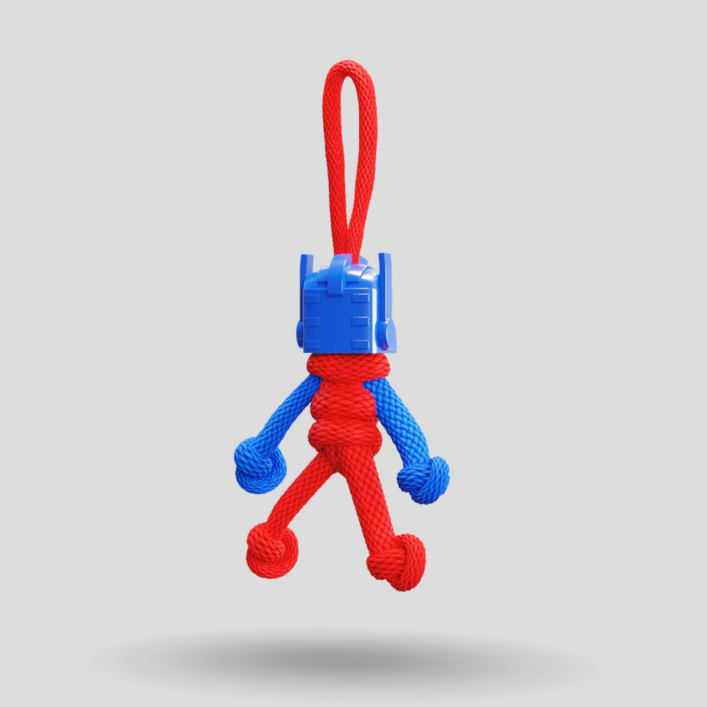 Optimus Prime Paracord Buddy Keychain