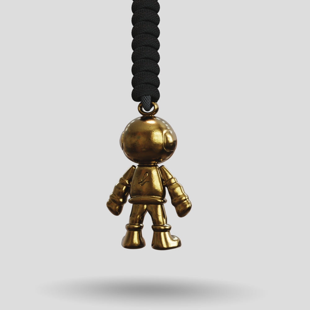 Spaceman Metalseries Paracord Buddy Keychain