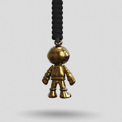 Spaceman Metalseries Paracord Buddy Keychain