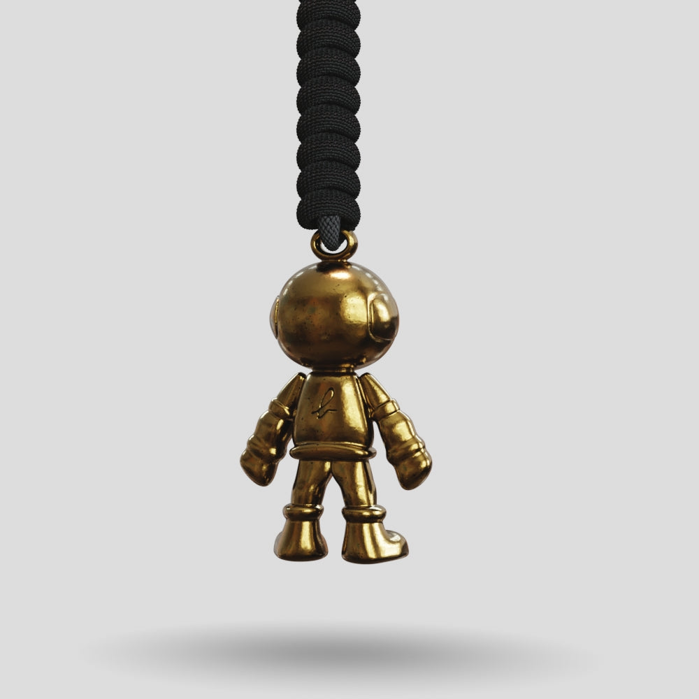 Spaceman Metalseries Paracord Buddy Keychain