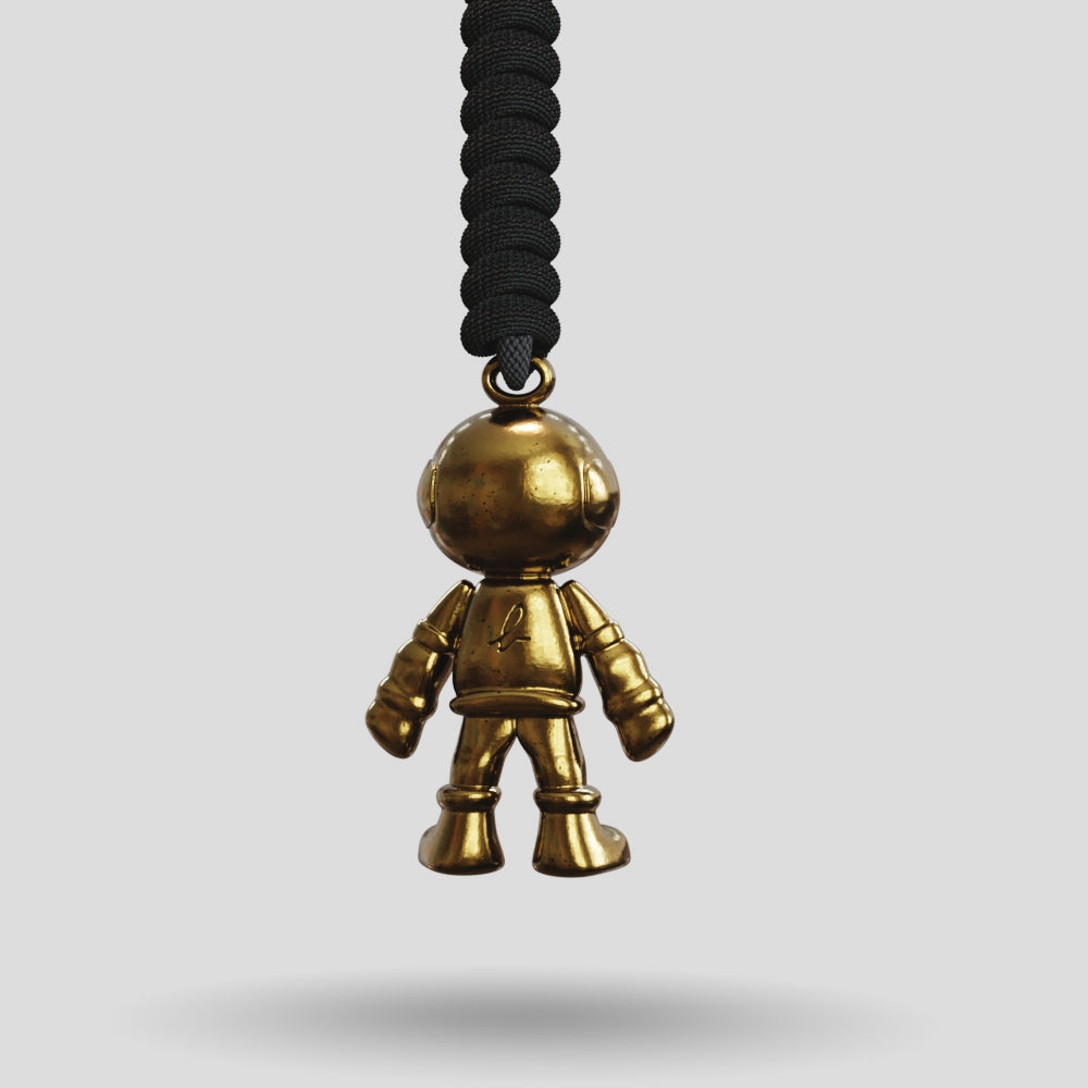 Spaceman Metalseries Paracord Buddy Keychain