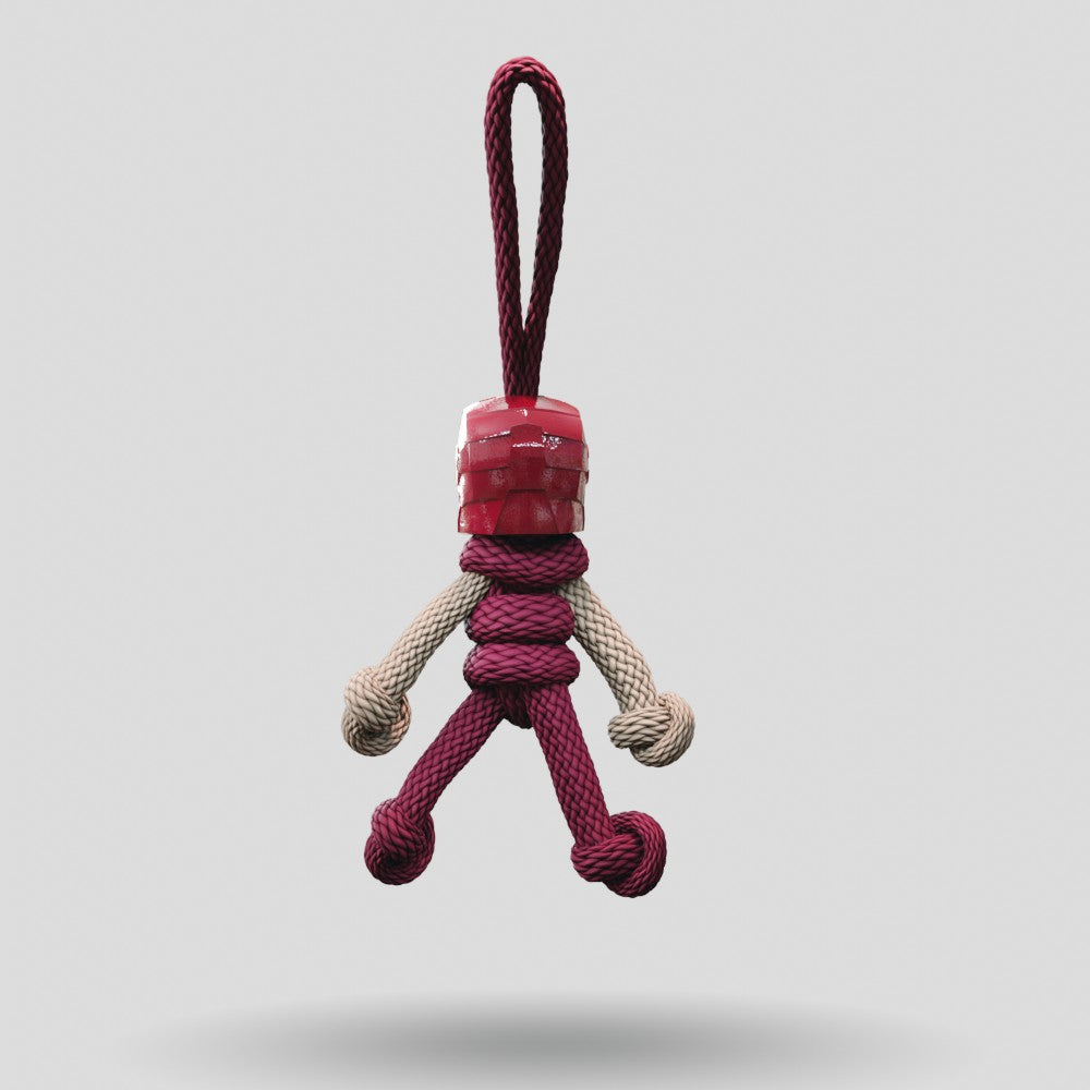 Iron Man Paracord Buddy Keychain