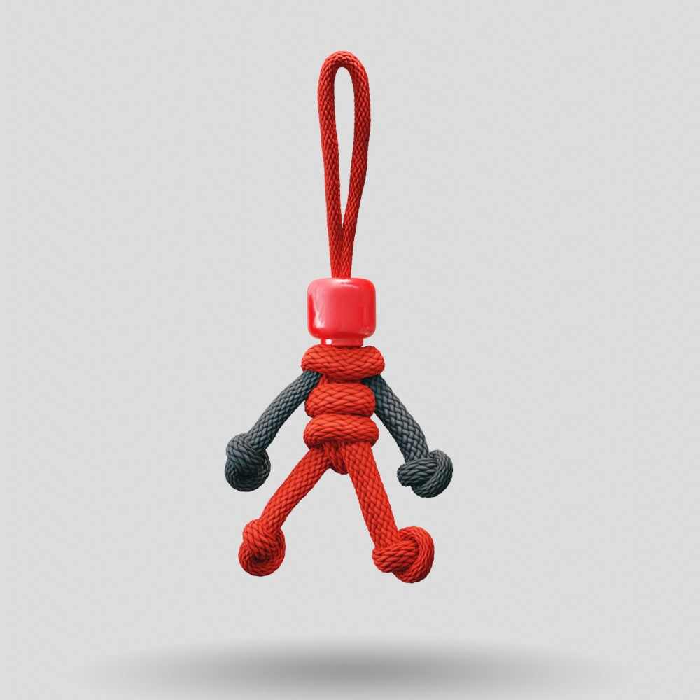 Deadpool Paracord Buddy Keychain