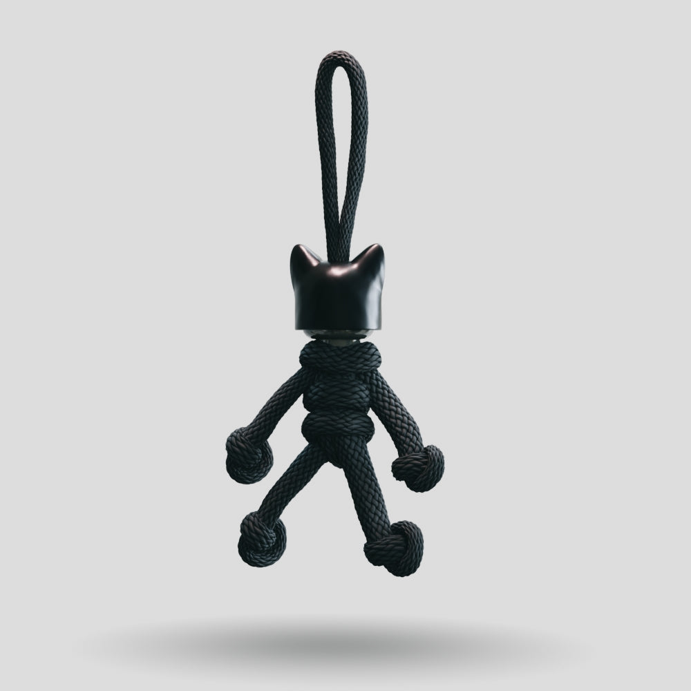 Catwoman Paracord Buddy Keychain