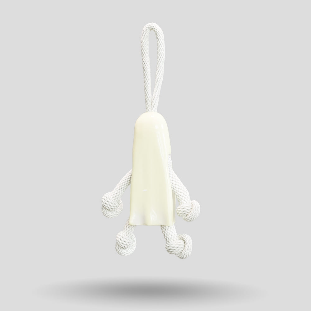 Ghost Paracord Buddy Keychain