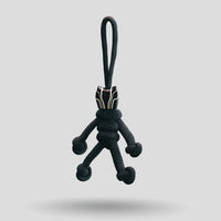 Thumbnail for Black Panther Paracord Buddy Keychain