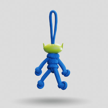 Toy Story Alien Paracord Buddy Keychain