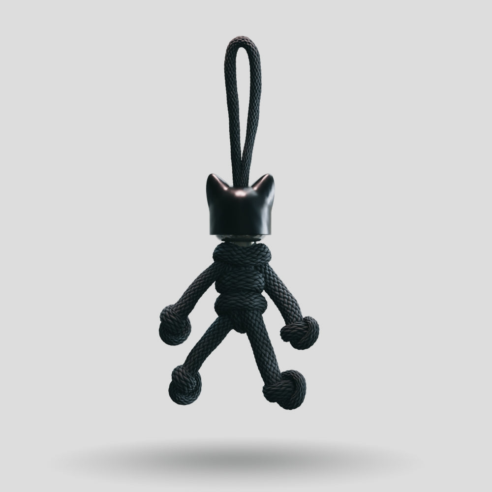 Catwoman Paracord Buddy Keychain