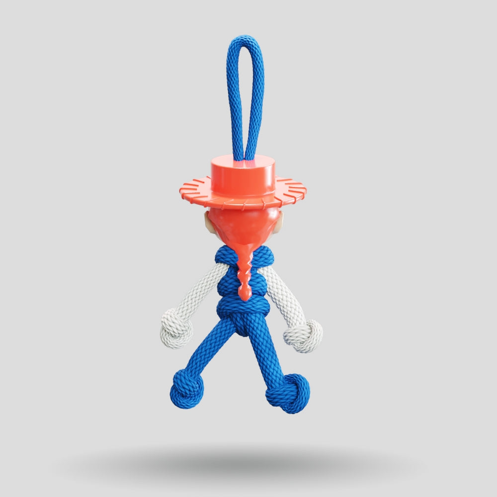 Jessie Toy Story Paracord Buddy Keychain