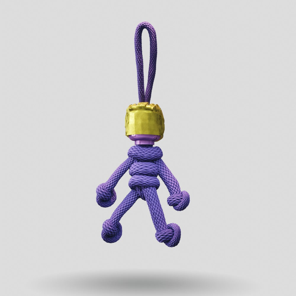 Thanos Paracord Buddy Keychain