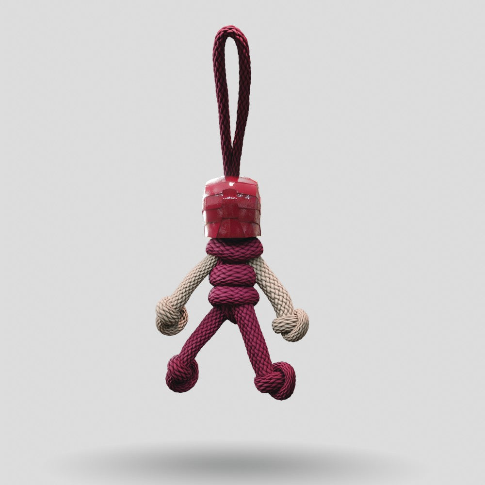 Iron Man Paracord Buddy Keychain