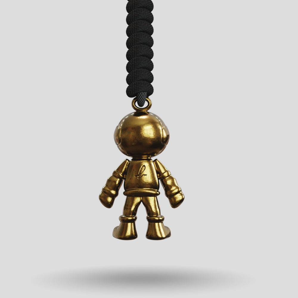 Spaceman Metalseries Paracord Buddy Keychain