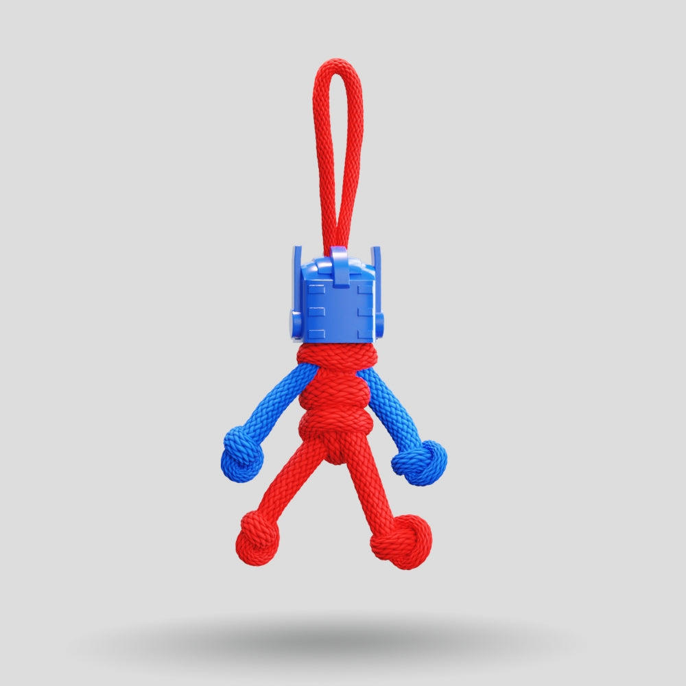 Optimus Prime Paracord Buddy Keychain