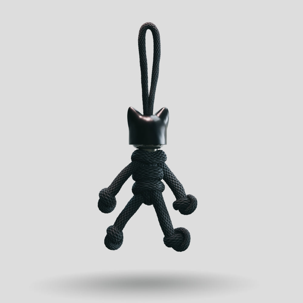 Catwoman Paracord Buddy Keychain