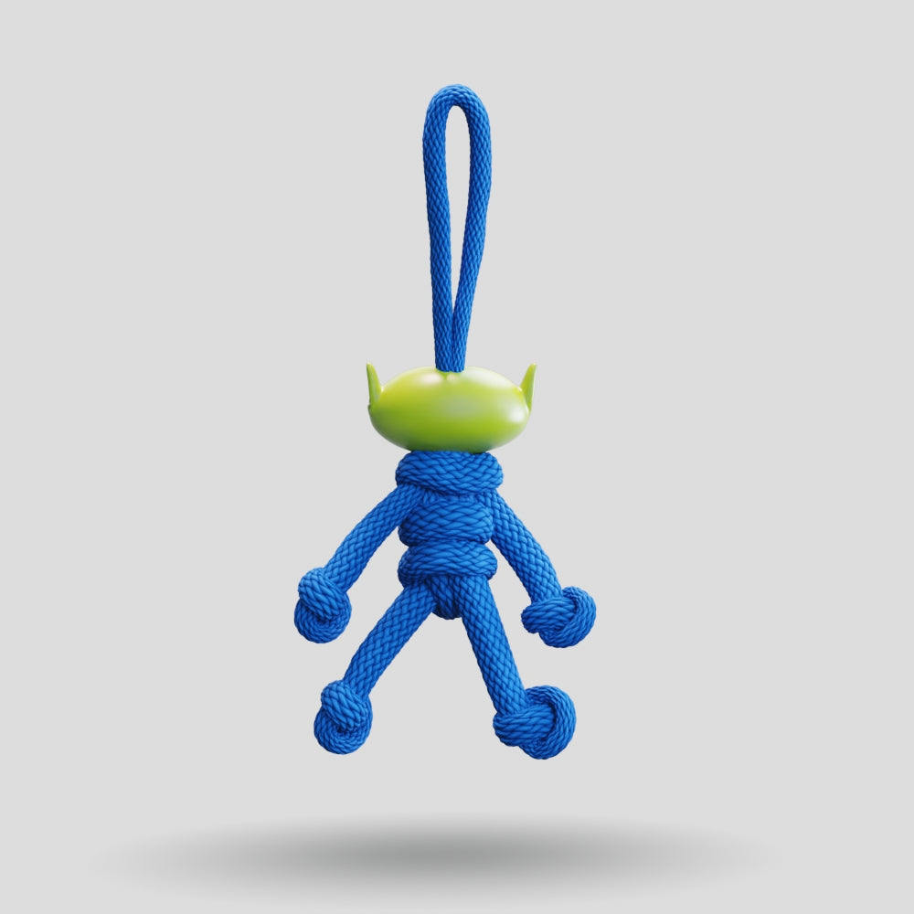 Toy Story Alien Paracord Buddy Keychain