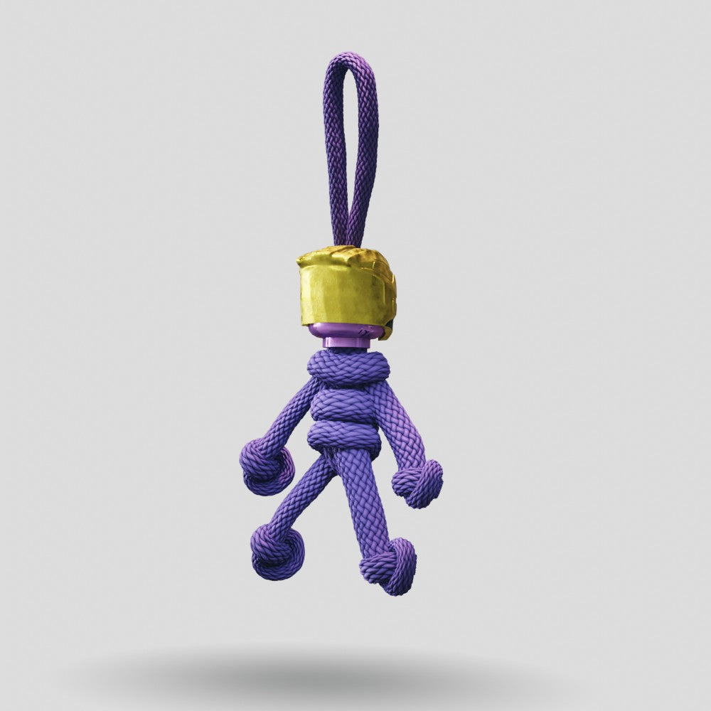 Thanos Paracord Buddy Keychain