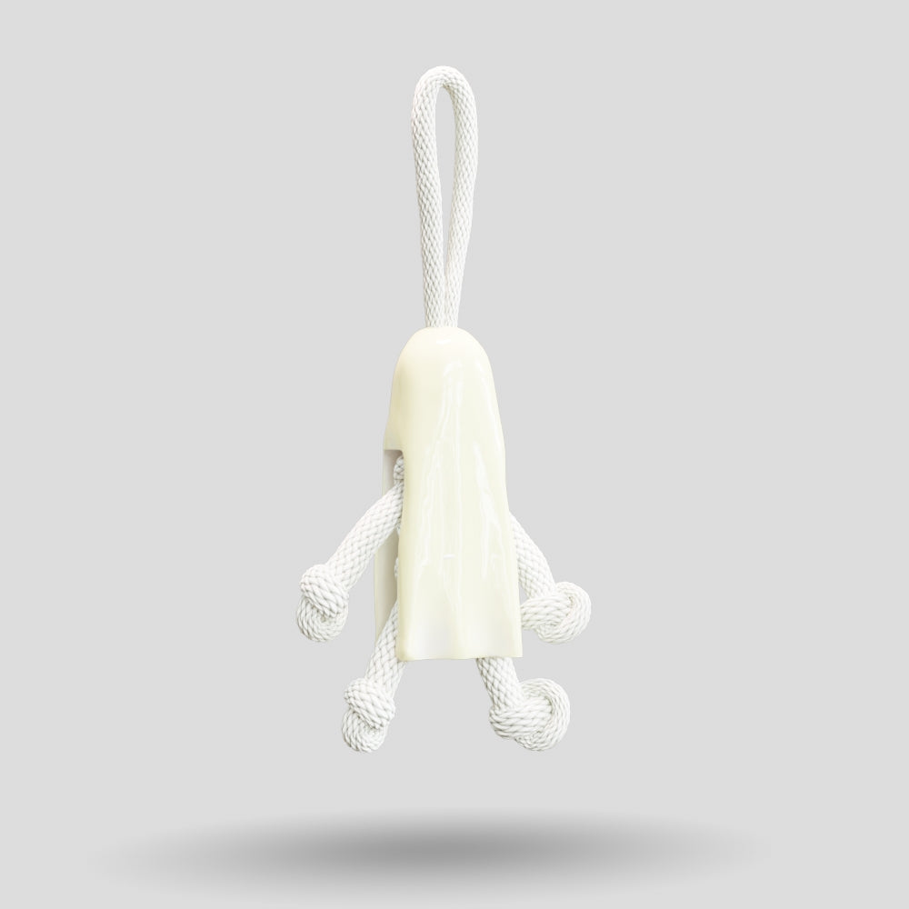 Ghost Paracord Buddy Keychain