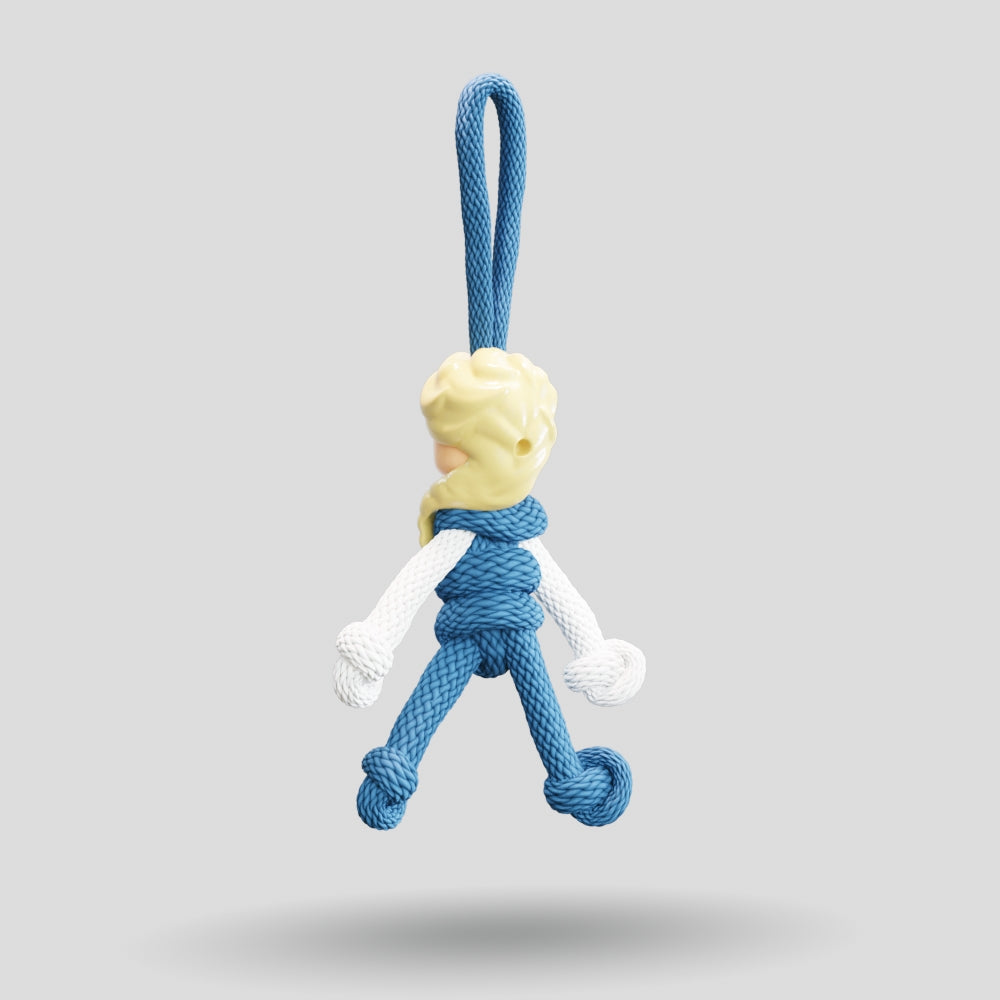 Elsa Paracord Buddy Keychain