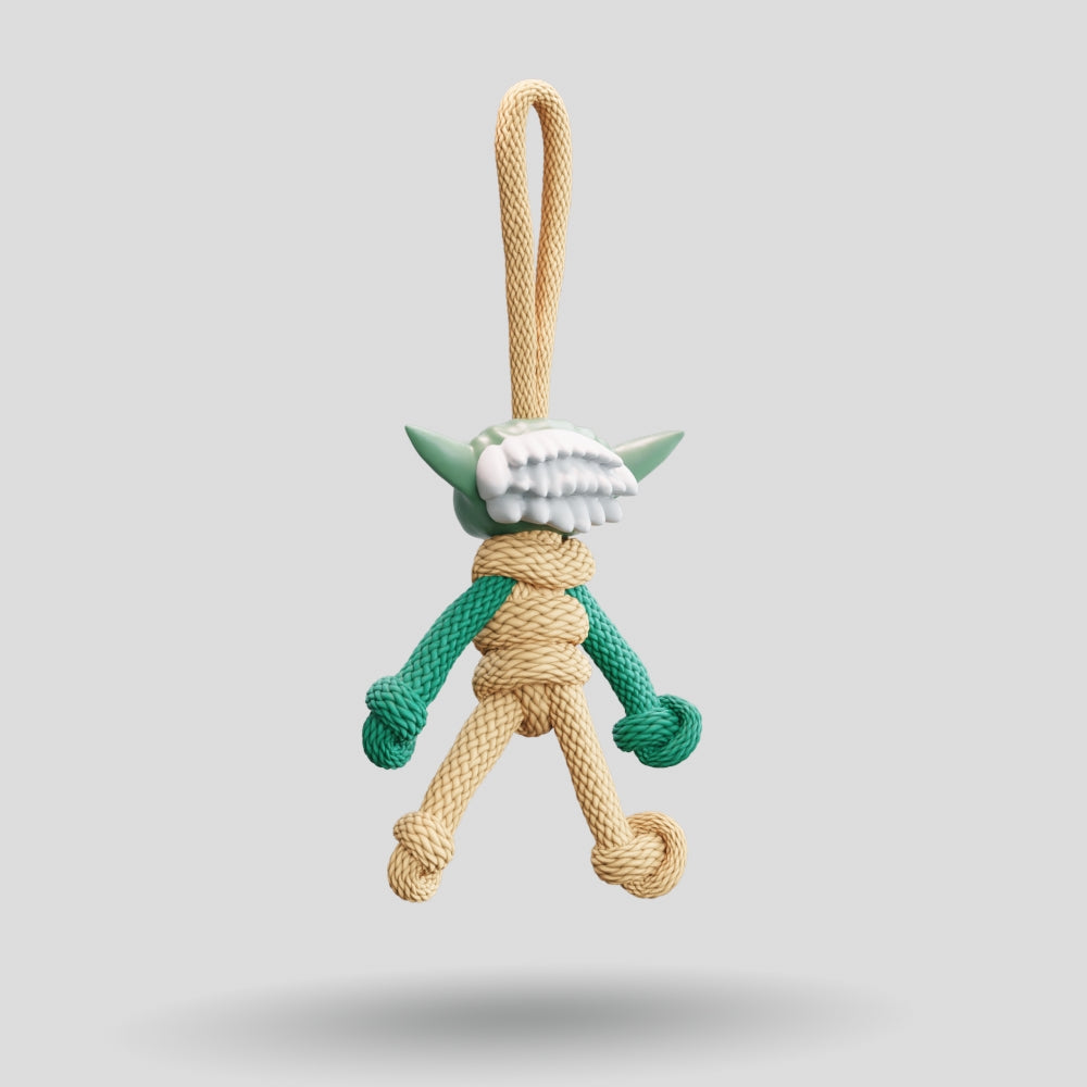 Yoda Paracord Buddy Keychain