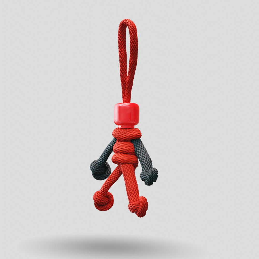 Deadpool Paracord Buddy Keychain