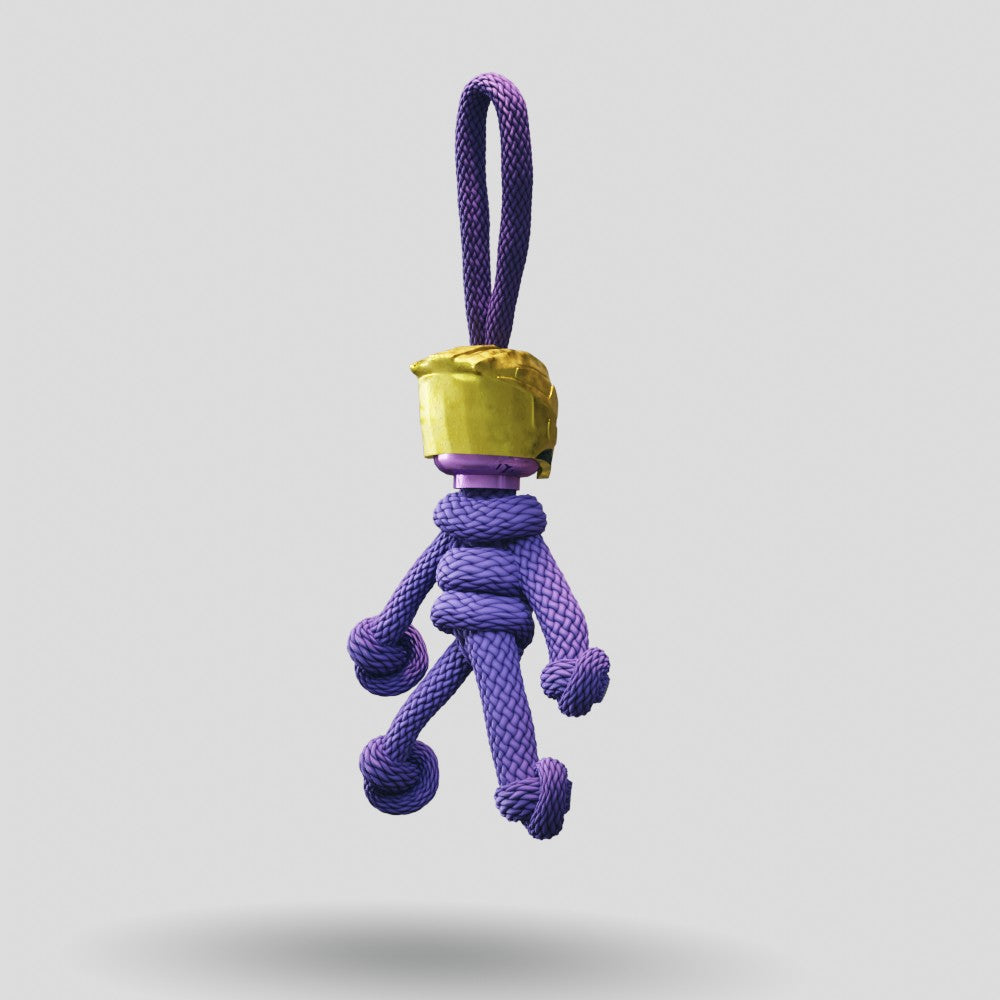 Thanos Paracord Buddy Keychain
