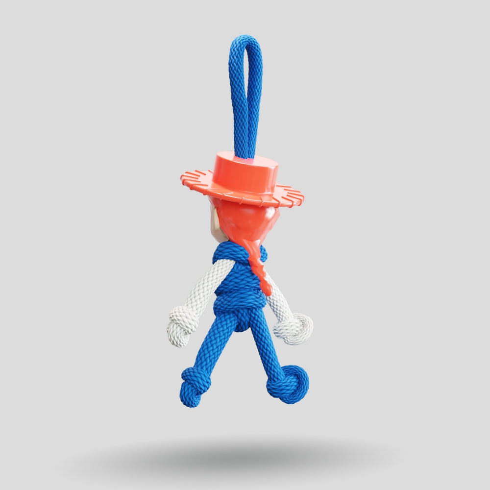 Jessie Toy Story Paracord Buddy Keychain