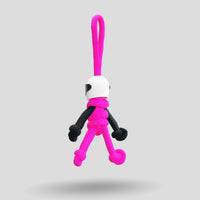 Thumbnail for Hot Pink Biker Buddy Paracord Keychain