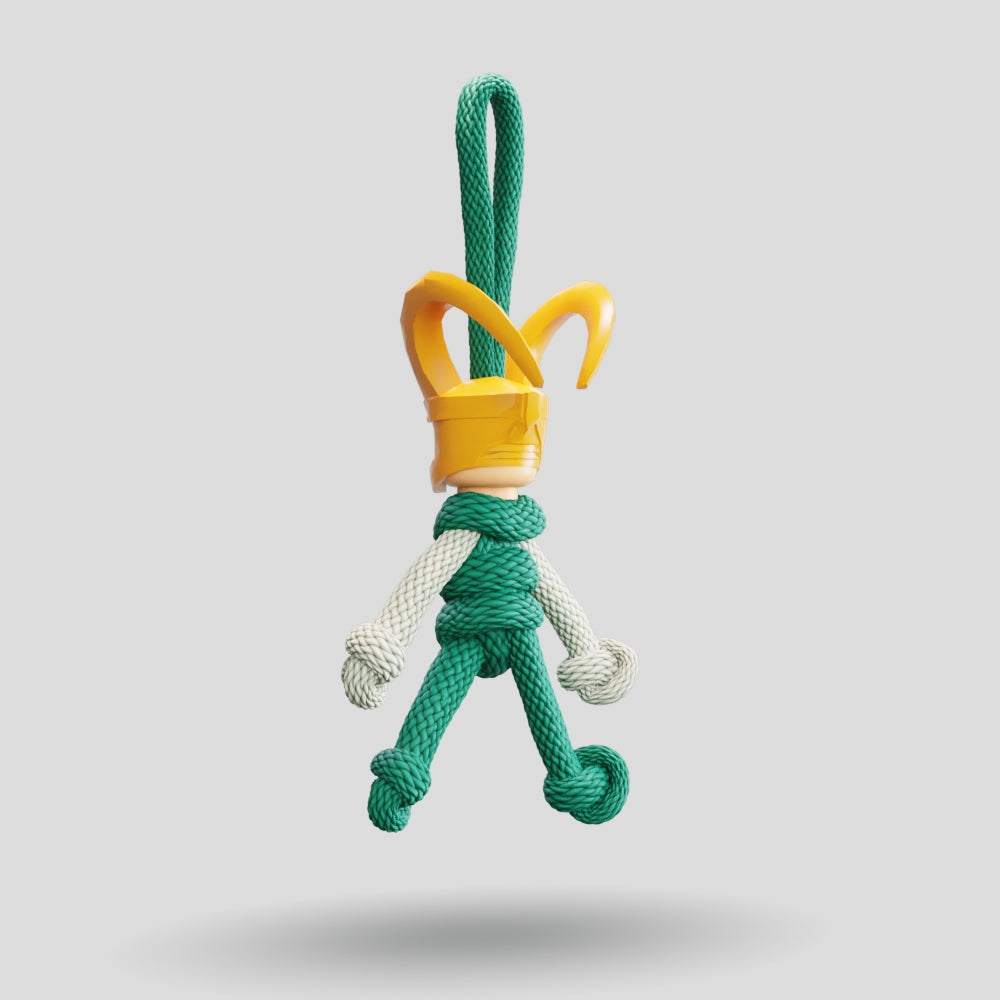 Loki Paracord Buddy Keychain