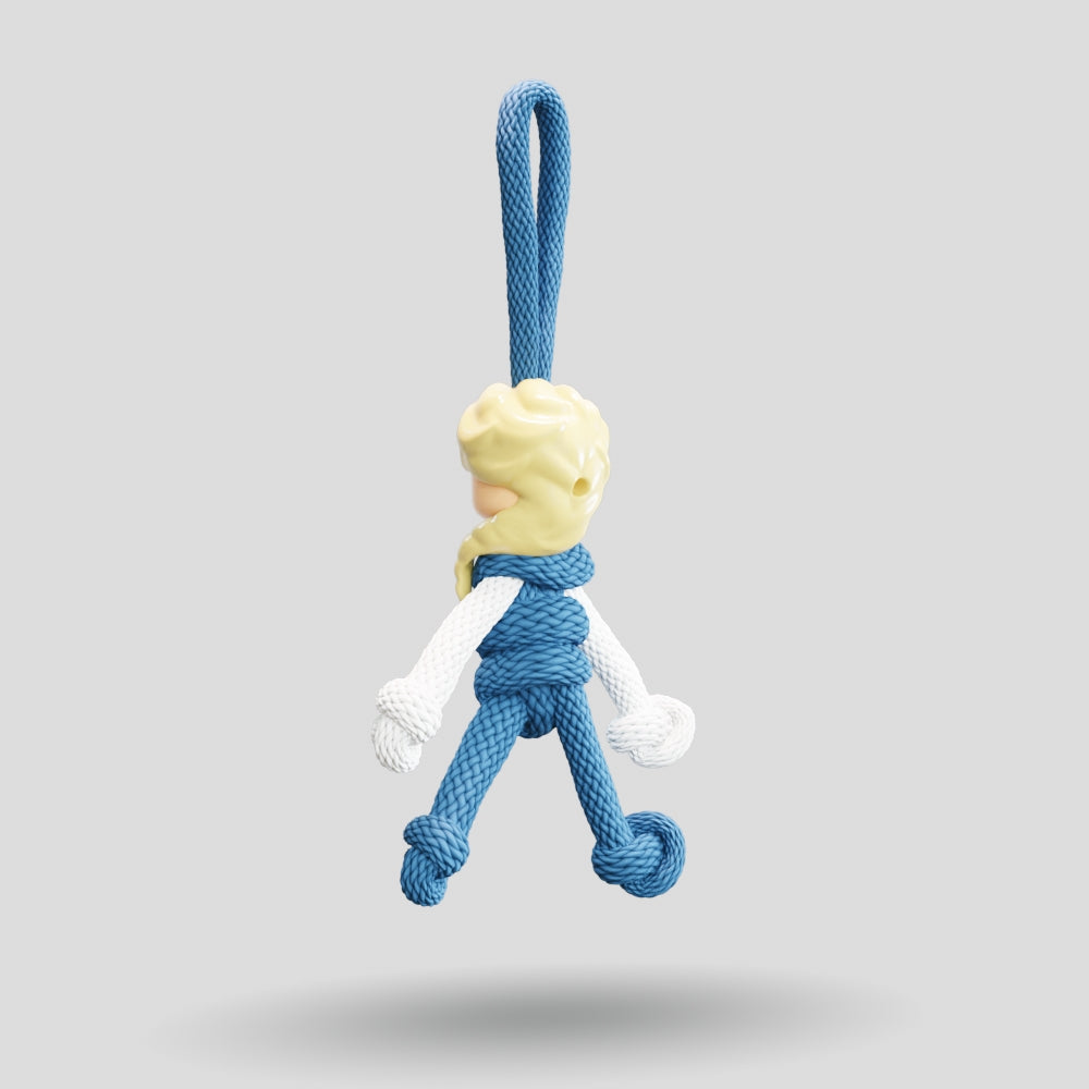 Elsa Paracord Buddy Keychain