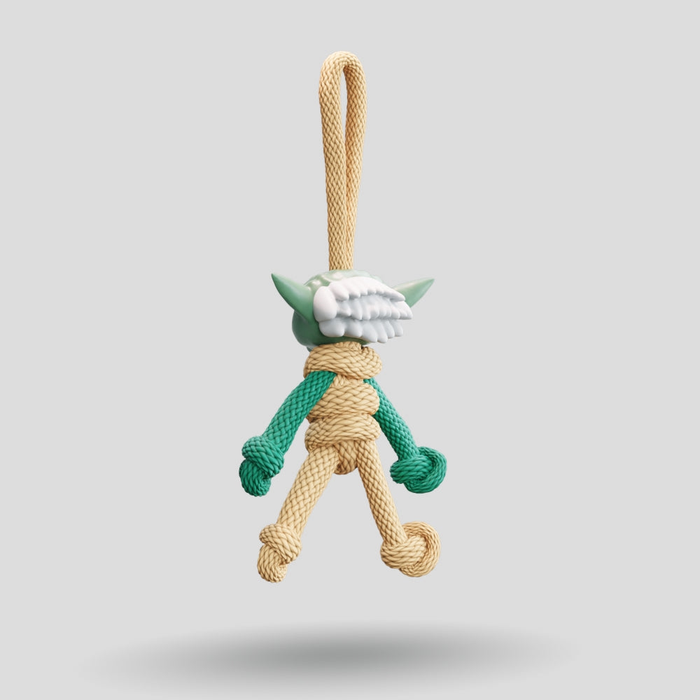 Yoda Paracord Buddy Keychain