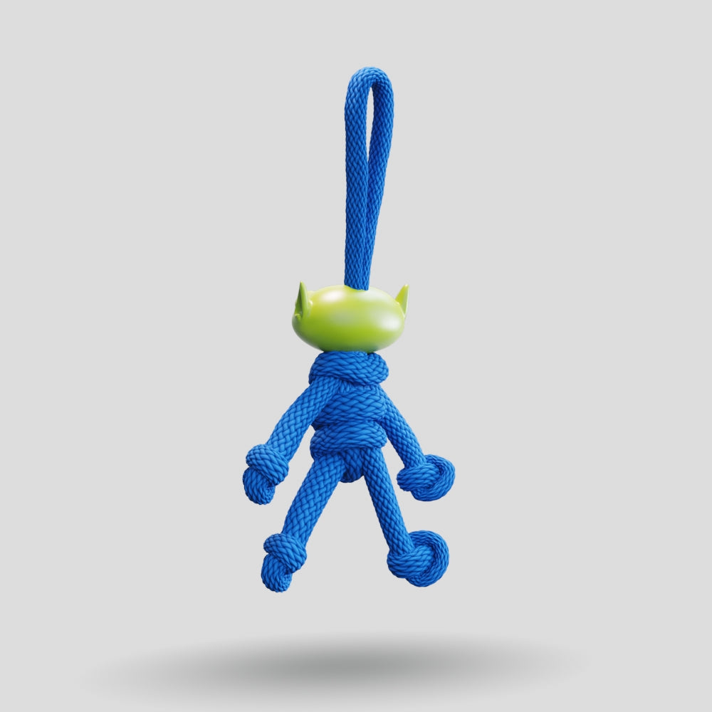 Toy Story Alien Paracord Buddy Keychain