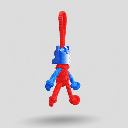 Optimus Prime Paracord Buddy Keychain