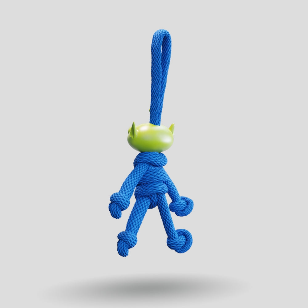 Toy Story Alien Paracord Buddy Keychain