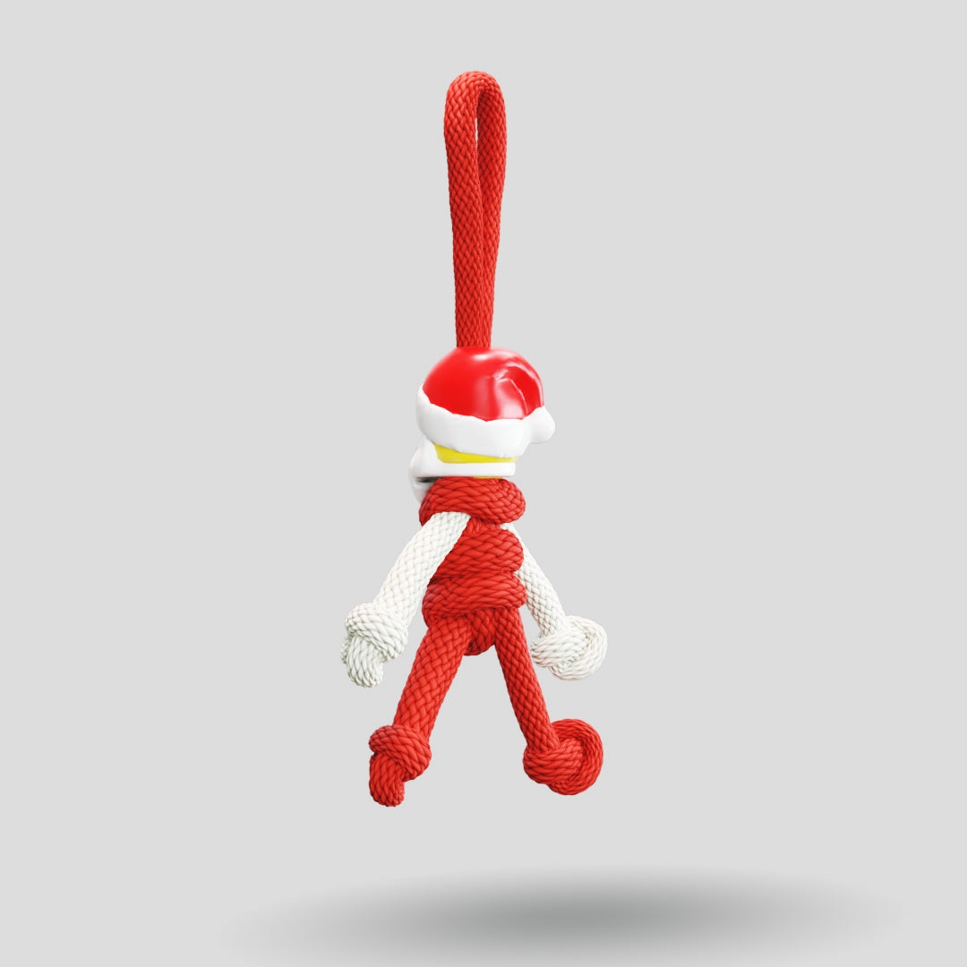 Santa Claus Paracord Buddy Keychain