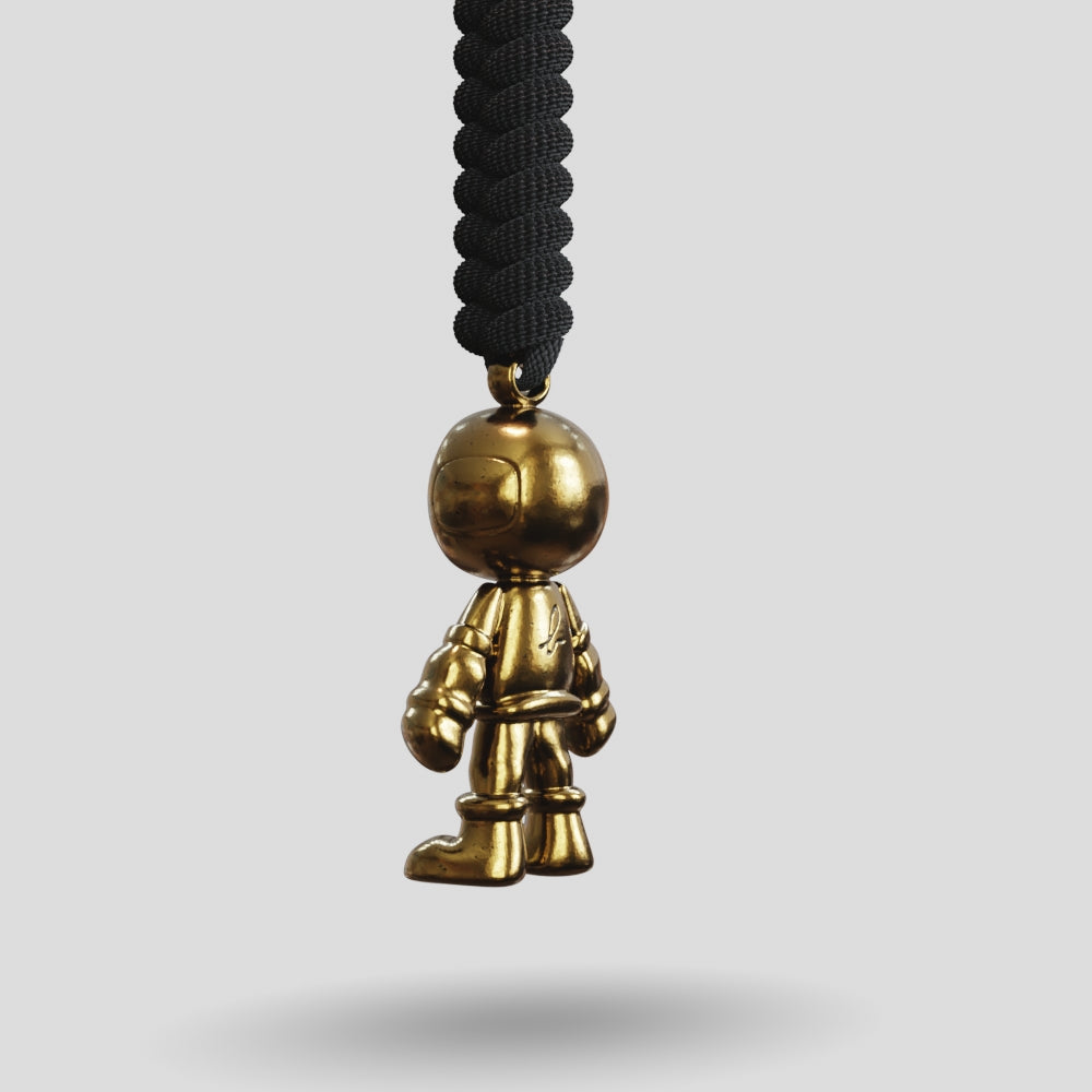 Spaceman Metalseries Paracord Buddy Keychain