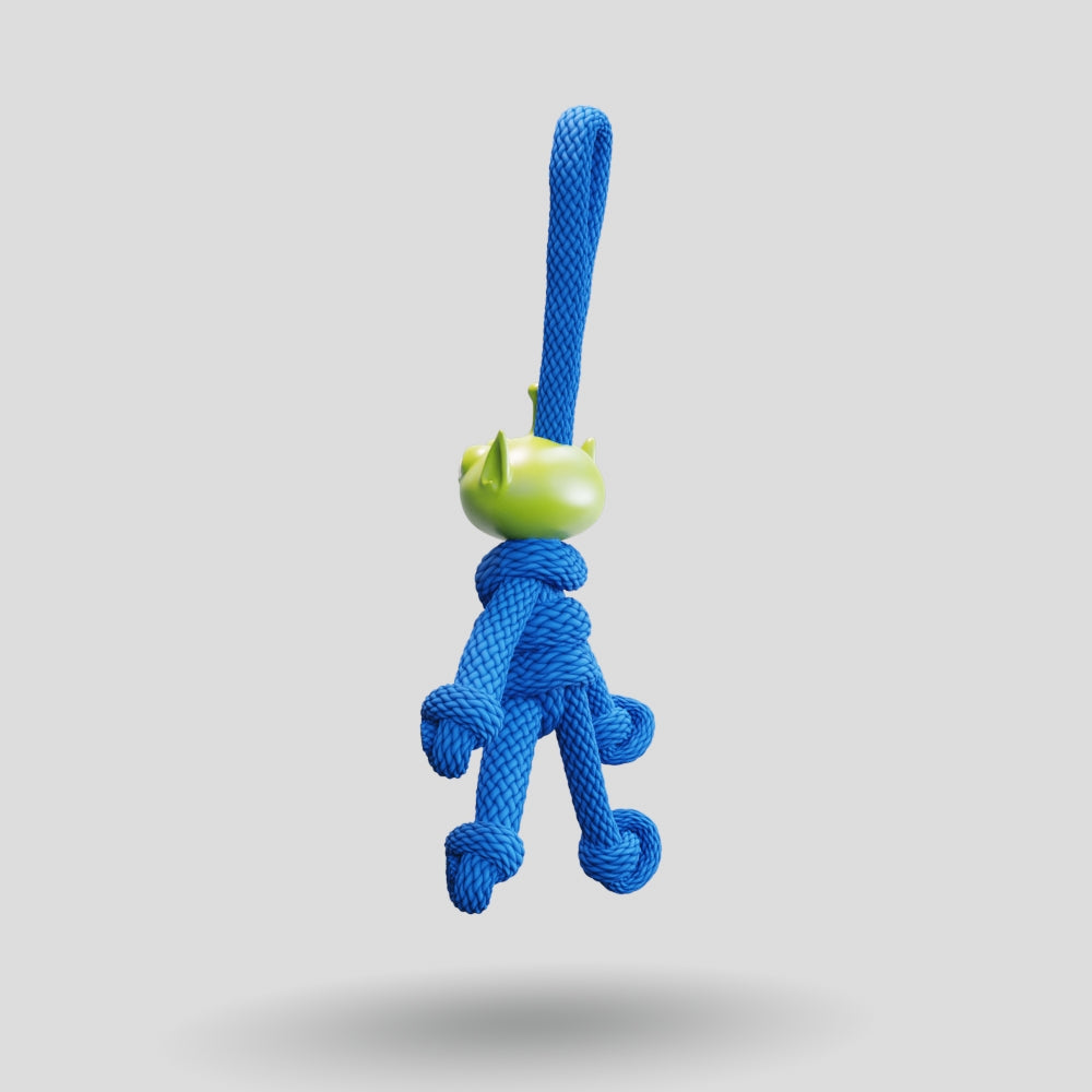 Toy Story Alien Paracord Buddy Keychain