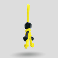 Thumbnail for Black Yellow Biker Buddy Paracord Keychain