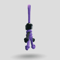 Thumbnail for Black Purple Biker Buddy Paracord Keychain